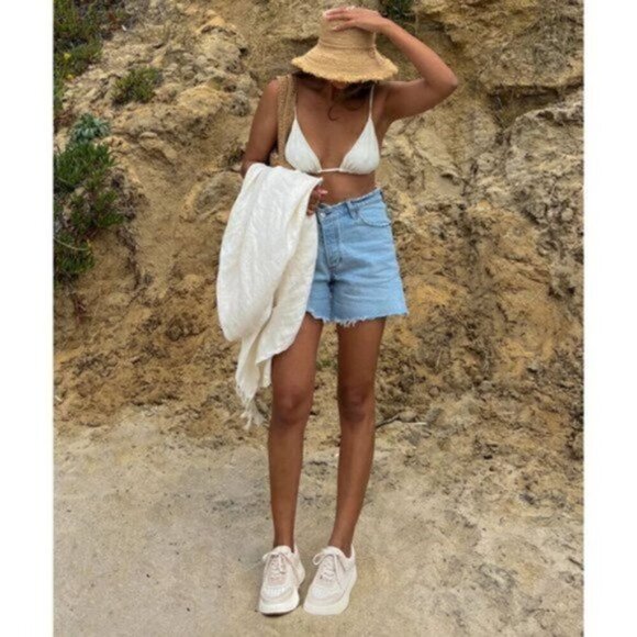 DOLCE VITA Dannis Sneaker in Ivory Woven Size US 9 - Picture 4 of 14